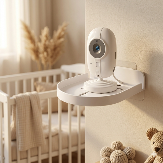 Support Mural Babyphone — Fixation Sans Perceuse
