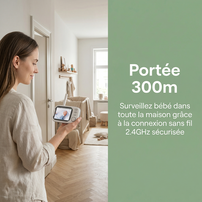 Babyphone Vidéo Sans Fil